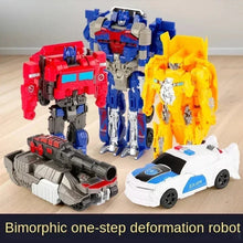 Load image into Gallery viewer, Transformation Car Robot Toy – One-Step Deformation Puzzle Model
