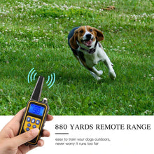 Load image into Gallery viewer, VIP Electric Dog Training Collar Waterproof Dog Bark Collar Pet With Remote Control Rechargeable Anti Barking Device Equipment
