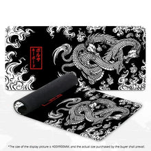 Load image into Gallery viewer, Japanese Dragon XXL Gaming Mouse Pad - Anime Desk Mat for Esports
