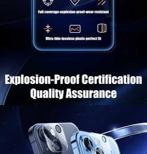 Load image into Gallery viewer, 3D HD Back Camera Glass Protectors for iPhone 13 11 12 Pro Max 13Mini Lens Protective Glass Film on IPhone 14 13 PRO MAX XS XR Tempered Glass Lens Protector Anti-Bubble Anti-Scratch Camera Lens Protector
