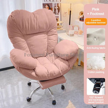 将图片加载到图库查看器，Large Soft Office Chair Home Gaming Computer Sofa Chair with Double Thick Armrest Gamer Comfortable Desk Rolling Swivel Chairs
