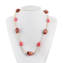 Load image into Gallery viewer, Women's Multi Color Acrylic Necklace Statement Necklaces &amp; Pendants Colorful Maxi Geometric Fashion Jewelry for Women SP003

