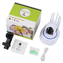Load image into Gallery viewer, 2MP Wireless Smart Security Camera Indoor Home Surveillance with Two-way Audio Baby Pet Monitor Video Record WIFI Smart Camera
