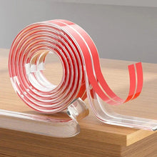Load image into Gallery viewer, Transparent Baby Safety Strip with Double-Sided Tape for Furniture

