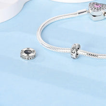 将图片加载到图库查看器，100% 925 Sterling Silver Rainbow Zircon Butterfly Dragon Silicone Stopper Charms - Colorful Beads for DIY Bracelets, Customizable Jewelry for All Occasions
