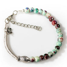 Load image into Gallery viewer, Restoring Ancient Ways High Temperature Glaze Ceramic Handmade Trinkets Women's Fashion  Bracelets #CY407
