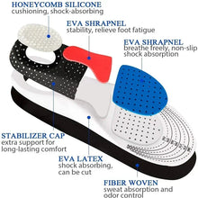 Load image into Gallery viewer, 6Pcs Orthopedic Insoles - Arch Support &amp; Shock Absorbing for Plantar Fasciitis
