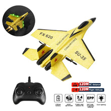 Load image into Gallery viewer, RC Foam Aircraft SU-35 Plane 2.4G Radio Control Glider Remote Control Fighter Plane Glider Airplane Foam Boys Toys for Children
