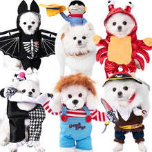 Load image into Gallery viewer, Halloween Dagger Pet Costume - Funny Knife-Holding Dog &amp; Cat Standing Dress for Festival Dress-Up
