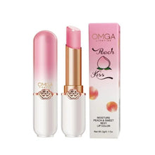 将图片加载到图库查看器，Peach Pink Lip Balm Temperature Change Moisturizing Nourish Anti-dry Lipstick Lip Balm Lipstick Beauty Korean Skin Care Products
