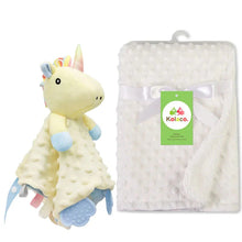 Load image into Gallery viewer, Personalized Newborn Baby Blanket with Name &amp; Custom Stroller Gift Set
