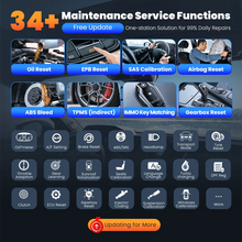 Load image into Gallery viewer, THINKCAR THINKSCAN 689BT Car OBD2 Diagnostic Tool DoIP CAN FD All System 34 Reset ECU Coding Bi-Directional Control Scan Tool
