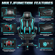 将图片加载到图库查看器，Gaming Chair for Adults Gaming Chairs with Footrest Reclining Computer Chair for Heavy People Big and Tall Ergonomic Gamer Chair

