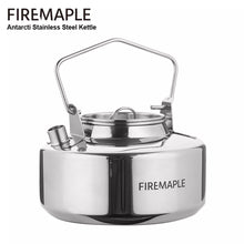 Load image into Gallery viewer, Fire Maple Antarcti Stainless Steel Backpacking Camping Kettle Bushcraft Gear Outdoor Durable Teapot High Quality S304 1L 295g
