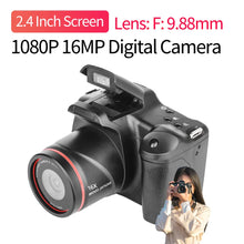 将图片加载到图库查看器，1080P 16MP Digital Camera 16X Zoom Vlogging Camera with 2.4 Inch LCD Screen Video Recorder for Photography
