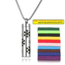 Load image into Gallery viewer, Stainless Steel Aromatherapy Necklace – Oil Diffuser Pendant

