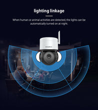 Load image into Gallery viewer, INQMEGA 5MP TUYA Camera Smart Cloud Video Surveillance Camera Outdoor WIFI Auto Tracking Google Home Alexa Camera CCTV PTZ Cam

