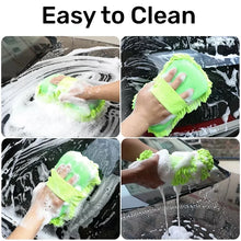 Load image into Gallery viewer, Microfiber Car Washer Sponge Cleaning Car Care Detailing Brushes Washing Towel Auto Gloves Styling Accessories
