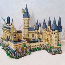 Load image into Gallery viewer, New Magic Castle Micro Building  Blocks Light Up Street View Architecture Creative MOC Model Kit  Kids Christmas Birthday Gifts
