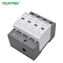 Load image into Gallery viewer, AC SPD Surge Protection 2P 3P 4P 10〜20KA/20〜40KA /30KA〜60KA House Lightning  Protector Low-Voltage Arrester Protective Device
