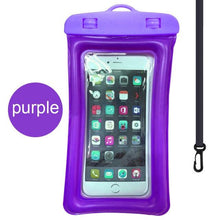Load image into Gallery viewer, Universal Waterproof Phone Case Swim Bag For iPhone 11 13 Pro Max Water Sports Beach Pool Cover Universal Waterproof Phone Case  Waterproof Phone Pouch for iPhone

