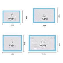 Load image into Gallery viewer, Super Absorbent Dog Training Pee Pads – Quick-Dry Disposable Pet Diapers
