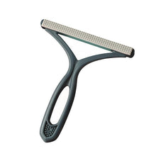 将图片加载到图库查看器，Silicone Double Sided Pet Hair Remover Lint Remover Clean Tool Shaver Sweater Cleaner Fabric Shaver Scraper for Clothes Carpet Double Carpet Wooden Manual Roller Professional Reusable Lint Cleaner for Pet Hair
