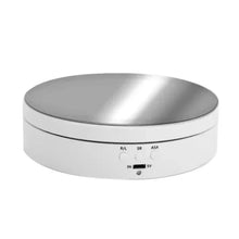 将图片加载到图库查看器，Motorised Rotating Mirror Display Stand,360 Degree Turntable, Jewellery Holder,USB Power Supply, Rotating Shooting, Three Speeds
