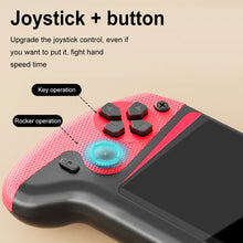 Load image into Gallery viewer, X10 Portable Video Game Console 4 inch IPS Screen Handheld Game Console Built-in 500 Game Retro TV Game Player 1200mAh AV Output
