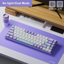 Load image into Gallery viewer, AJAZZ AK680 Mechanical Keyboard ABS Keycap 68 Keys Wired Wireless Bluetooth Gamer Keyboard Hot Swap Custom Gasket for Pc Laptop
