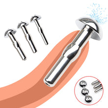 Load image into Gallery viewer, Stainless Steel Metal Urethral Sound Catheter Penis Stimulation Urethral Dilator Insert Sounding Rod Adult Sex Toy For Men
