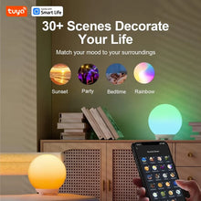Load image into Gallery viewer, Smart Nursery Night Light Table Lamp for Kids:App WiFi Control, RGB Color Changing,Touch Lamp for BedroomNightstand Alexa/Google
