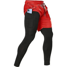 Load image into Gallery viewer, Men’s 2-in-1 Quick-Dry Training Pants – Athletic Joggers for Running, Gym &amp; Fitness
