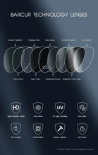 Load image into Gallery viewer, BARCUR Sunglasses Men’s Original Rectangle Fashionable Business Sunglasses – Polarized UV400 Protection for Driving Hiking Sports and Casual Wear – Trendy Fashion Shades Oculos De Sol with Anti-Reflective TAC Lenses
