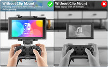将图片加载到图库查看器，Adjustable Switch Pro Controller Handle Bracket Game Accessories Gamepad Clip Clamp Holder Mount
