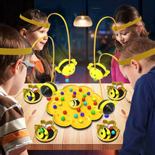 Load image into Gallery viewer, Little Bumblebee Fishing Puzzle Board Game - Interactive Educational Toy for Kids &amp; Family Fun
