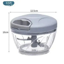 Load image into Gallery viewer, Home Kitchen Manual Ginger Grinder Garlic Mud Splasher Multifunctional Vegetable Cutter Handheld Meat Grinder Modern Minimalist
