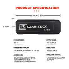 将图片加载到图库查看器，4K HD Wireless Controllers 40000+ Games 2.4G Arcade Console Support TF Card Expansion TV Mini Game Console Max 256GB for PS1
