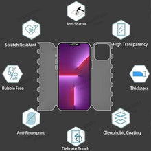 将图片加载到图库查看器，Full Cover Butterfly Film For iPhone 14 13 12 11 Pro Max 14 Plus 13 12 Mini Lens Cover For iPhone XR X XS Max Film Soft Screen Protector  Full Coverage Clear HD Phone Protector
