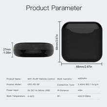 Load image into Gallery viewer, 2023 New WiFi RF IR Universal Remote Controller RF Appliances Appliances Tuya Smart Life App Voice Control via Alexa Google Home
