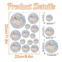 将图片加载到图库查看器，Rainbow Suncatcher Window Stickers – PVC Prism Decals
