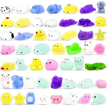 Load image into Gallery viewer, 20 Pcs Random Cute Animals Vent and Relieve Stress with Toys and Small Gifts Soft Rubber Animal Pinching
