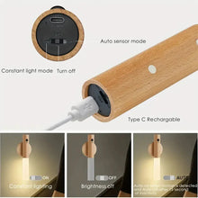 Load image into Gallery viewer, Smart Motion Sensor Night Light – Rechargeable LED Wall Lamp
