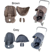 将图片加载到图库查看器，COLU KID® Stroller Accessories – Seat Cushion, Sunshade &amp; Change Kit
