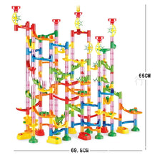 Load image into Gallery viewer, Marble Run Race Track Building Blocks 3D Maze Toy
