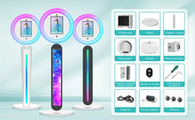 Load image into Gallery viewer, Selfie Stand Photo Booth Machine ipad Photobooth compatible for 10.2-12.9inch ipad  Photo Booth Stand Machine for Party Wedding
