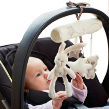 Load image into Gallery viewer, Hanging Rabbit Baby Hand Bell Plush Stroller Toy
