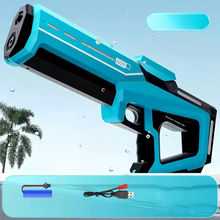 Load image into Gallery viewer, Electric Automatic Water Gun – Rechargeable High-Pressure Water Blaster for Kids &amp; Adults, Portable Outdoor Beach Toy
