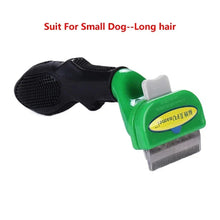 Load image into Gallery viewer, Cat &amp; Dog Hair Removal Comb – Professional Grooming Brush for Shedding Control, Massage &amp; Cleaning | Stainless Steel Deshedding Tool
