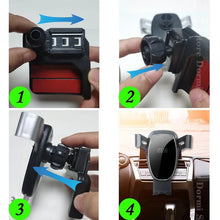 将图片加载到图库查看器，Car Mobile Phone Holder for Renault Koleos Samsung QM6 HC 2017~2023 Air Vent Mount Bracket Smartphone Stand Auto Accessories
